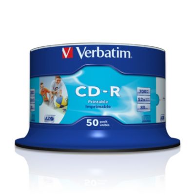  CD-R 700Mb 52x Cake Box DataLife 50/ 43351 Verbatim