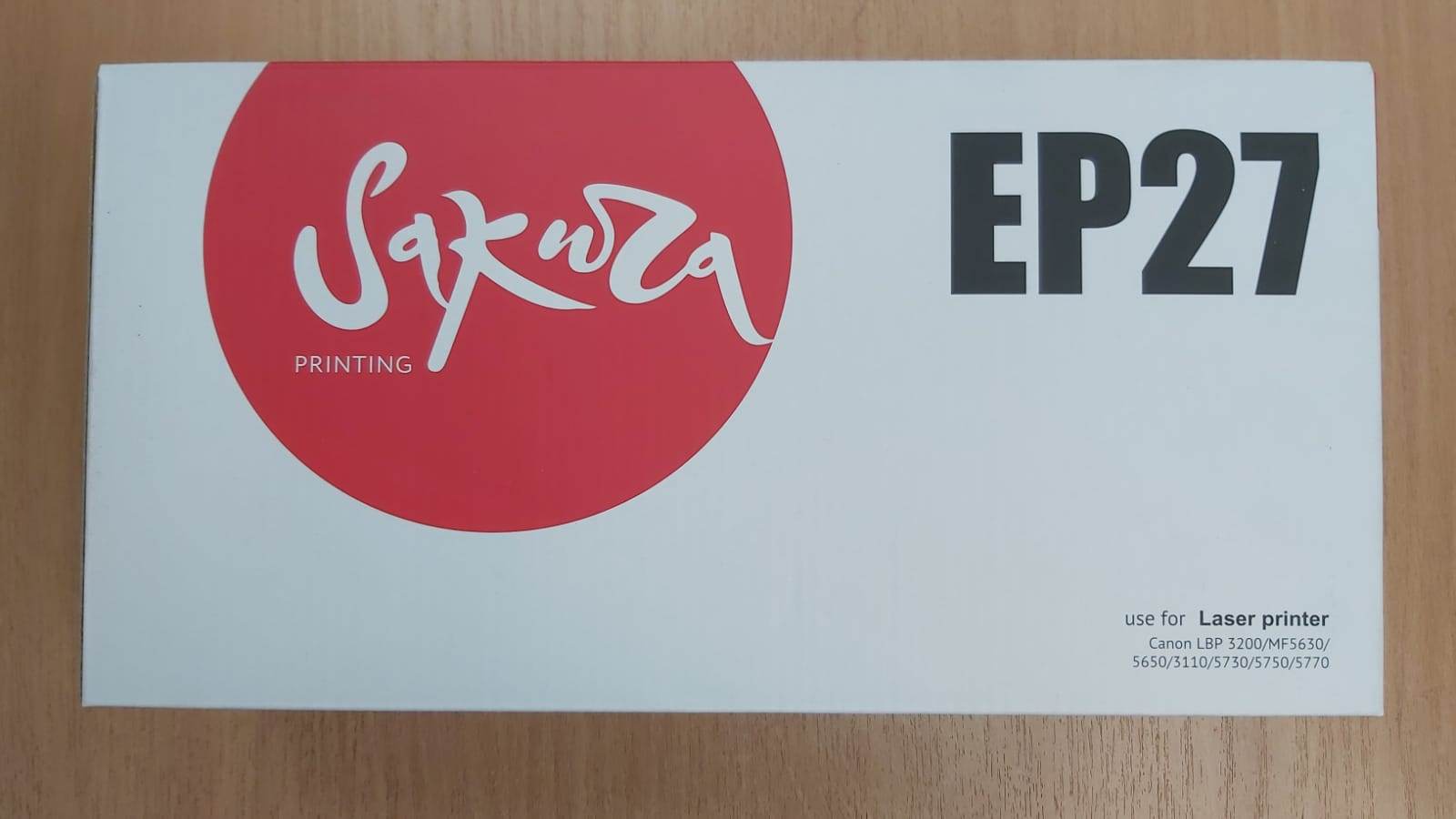 Тонер-картридж SAEP27 Black для Canon LBP 3200/MF5630/5650/3110/5730/5750/5770 (SAKURA)